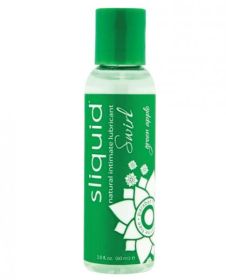 Sliquid Naturals Swirl Lubricant Green Apple 2oz