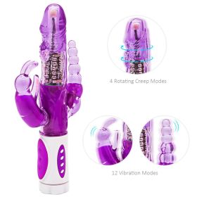 Rose Vibrant Multi Frequency Magic Wand Sucking Vibrarting Clìtorial Stimulator Vibrate USB Rechargeable -Whisper-Quiet Motor - Six Toys for Female Ad