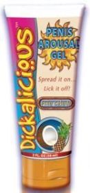 Dickalicious Penis Arousal Gel 2 oz Pina Colada (SKU: TCN-6596-29)