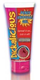 Dickalicious Penis Arousal Gel 2oz Raspberry (SKU: TCN-6596-28)